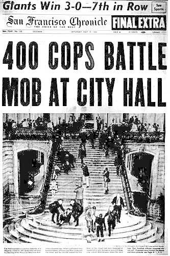 SF Chronicle May 14, 1960 HUAC Riots